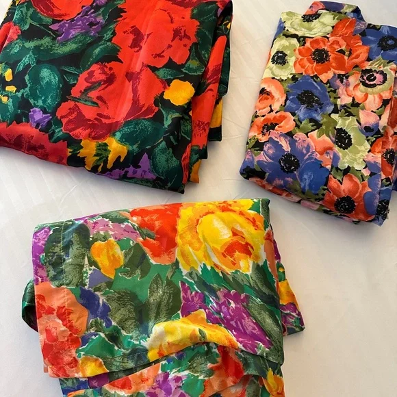 3 sets Victoria’s Secret Vintage Gold Label Robe & Slip Dress Set Sz L (6pc) - Picture 7 of 7